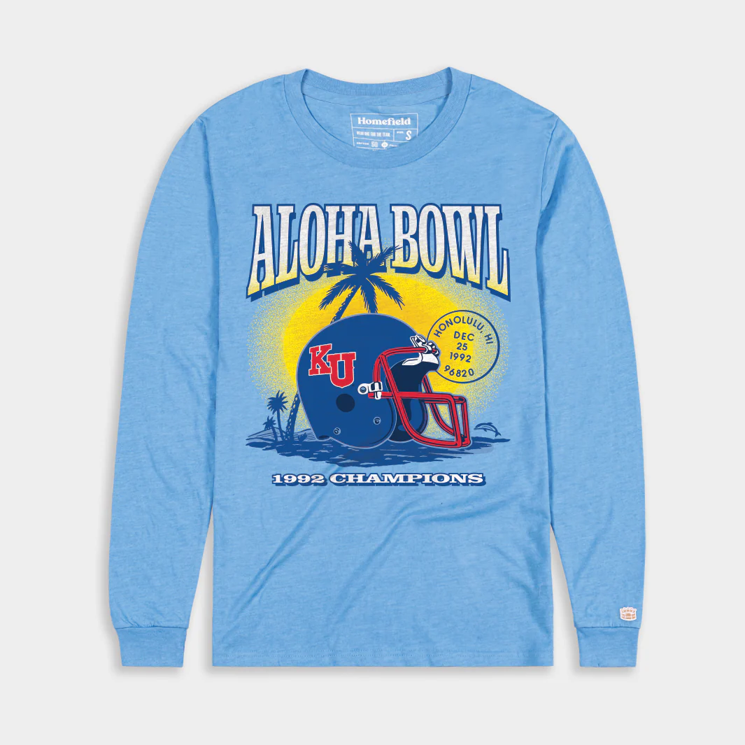 Kansas Football 1992 Aloha Bowl Long Sleeve