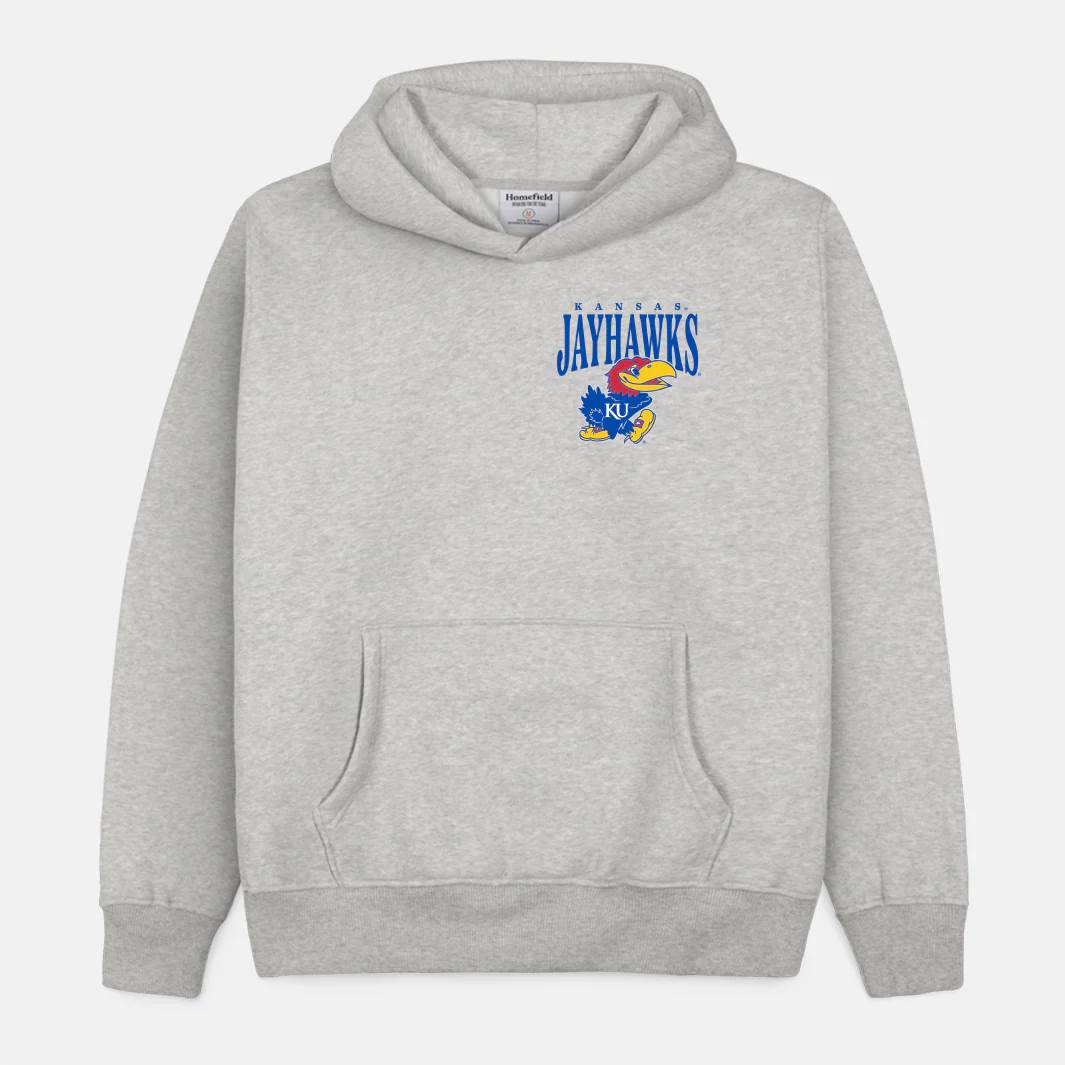 Kansas Football Kickoff Heavyweight Hoodie