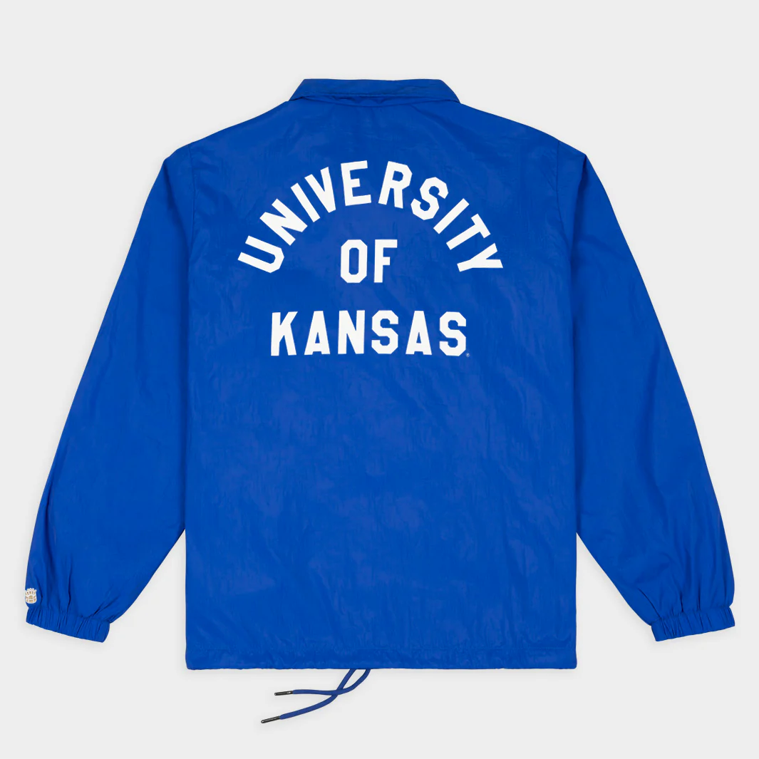 Kansas Jayhawks Classic Logo Coaches Jacket - Image 2