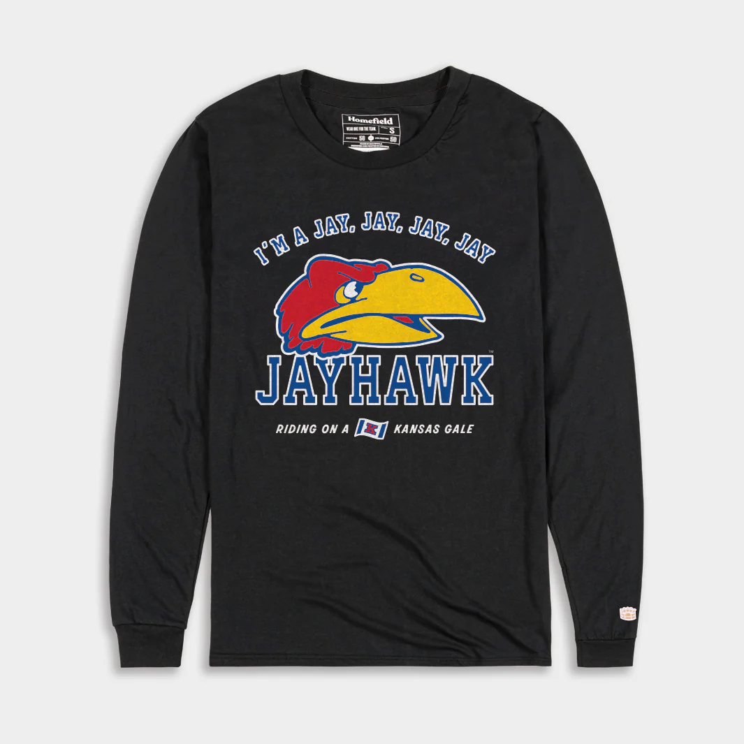 Kansas Jayhawks Football Fight Song Long Sleeve