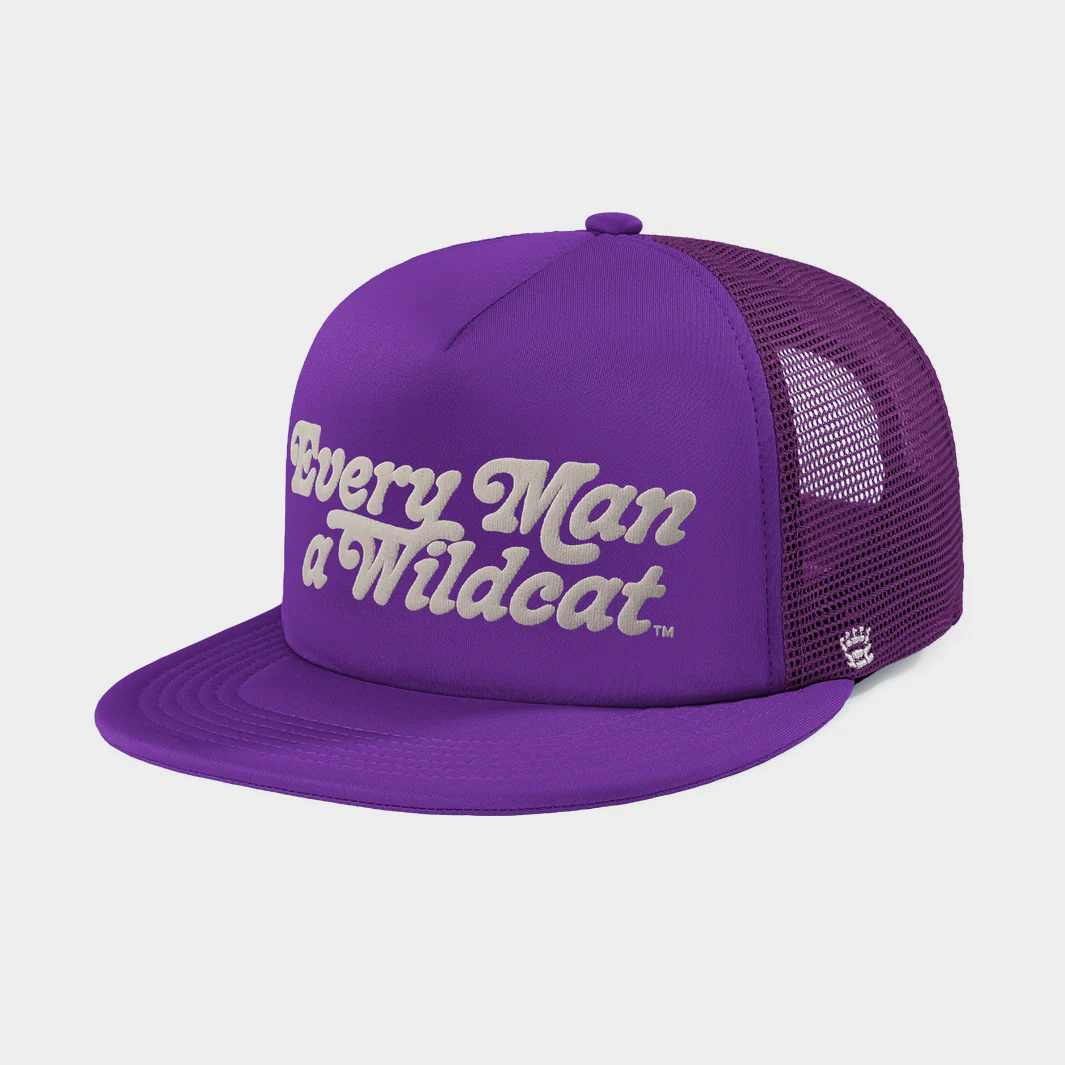 Kansas State "EMAW" Puff Ink Trucker Hat