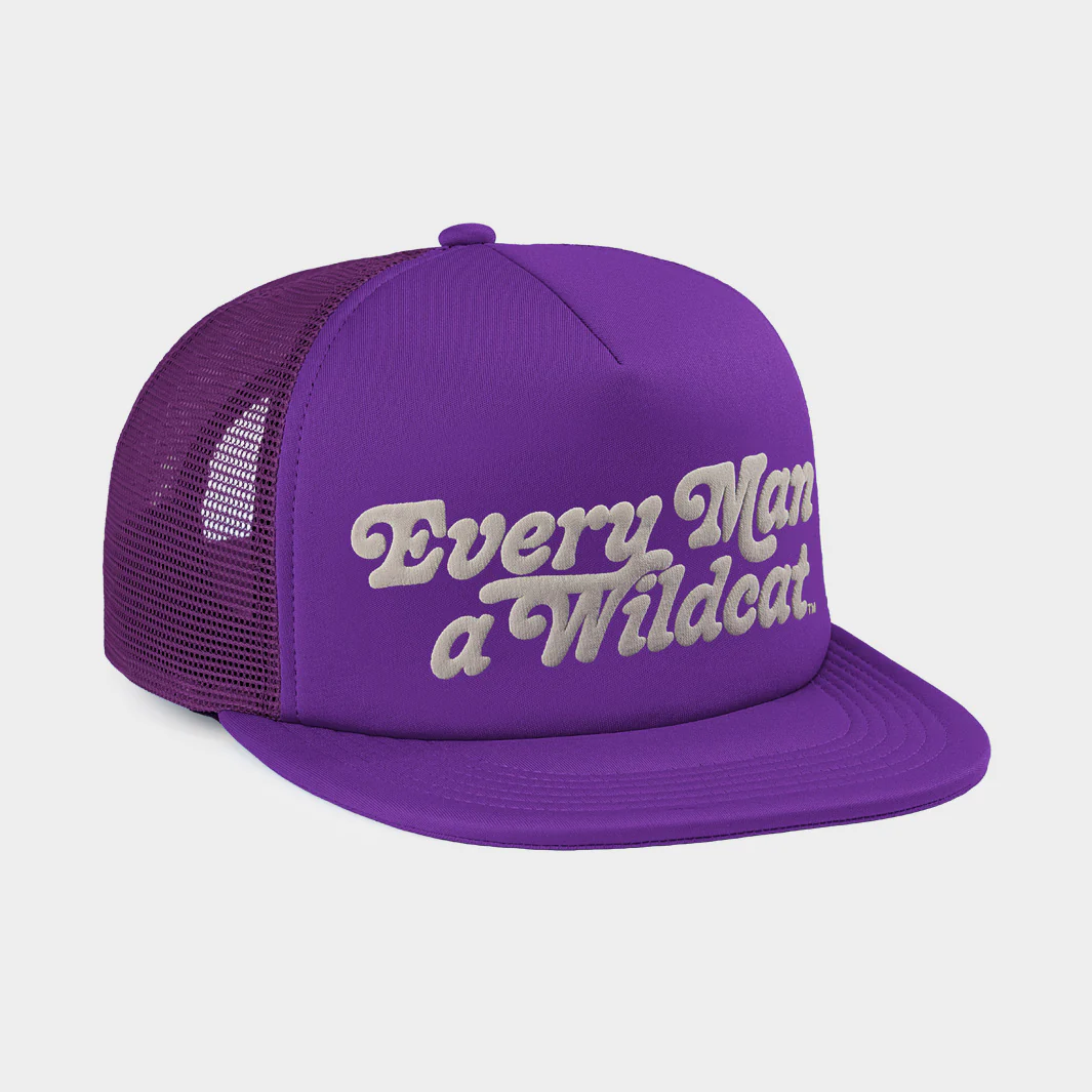 Kansas State "EMAW" Puff Ink Trucker Hat - Image 2