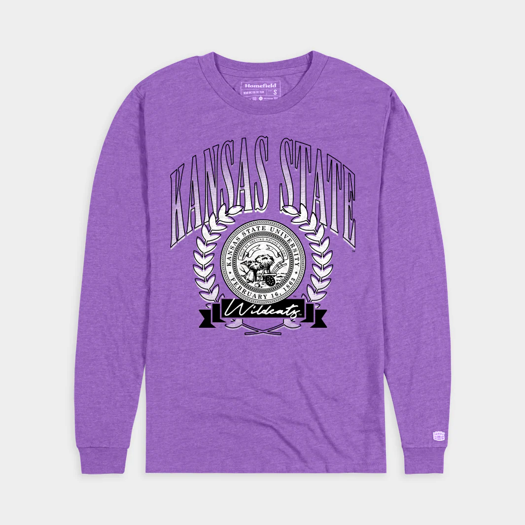 Kansas State Throwback Seal Long Sleeve