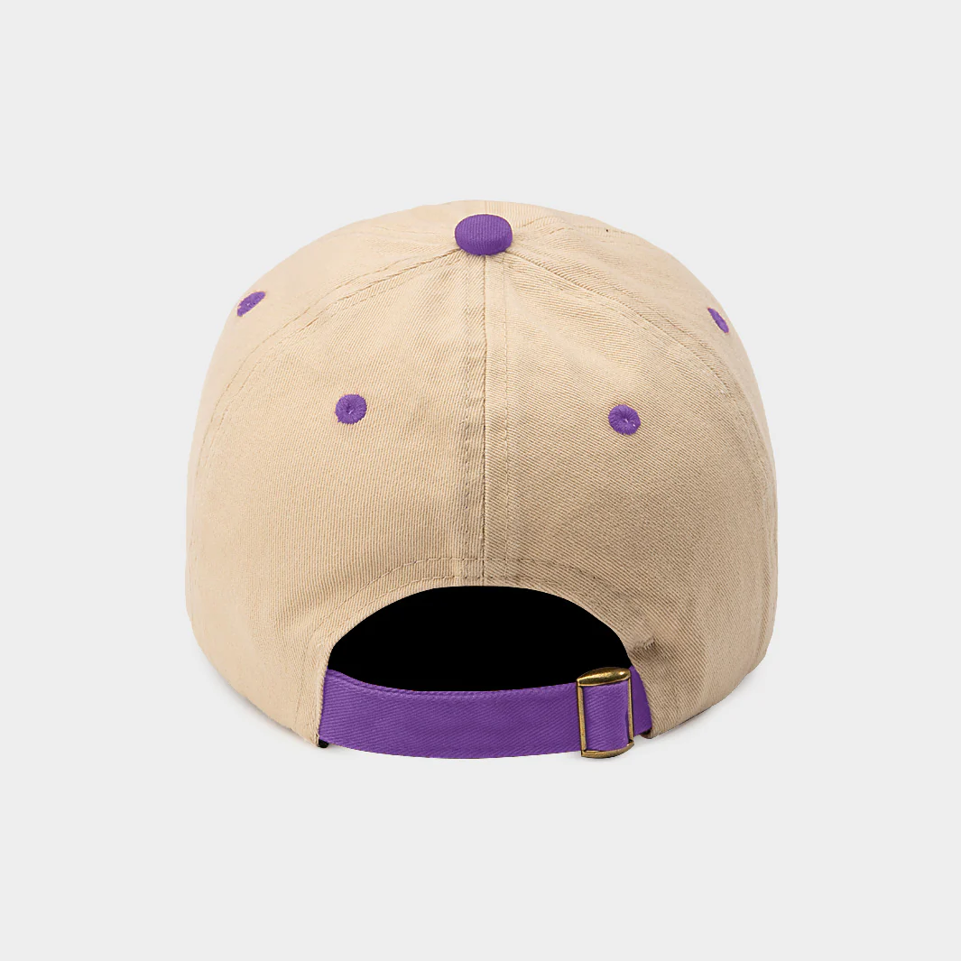 Kansas State Wildcats Throwback Logo Two-Tone Dad Hat - Image 3