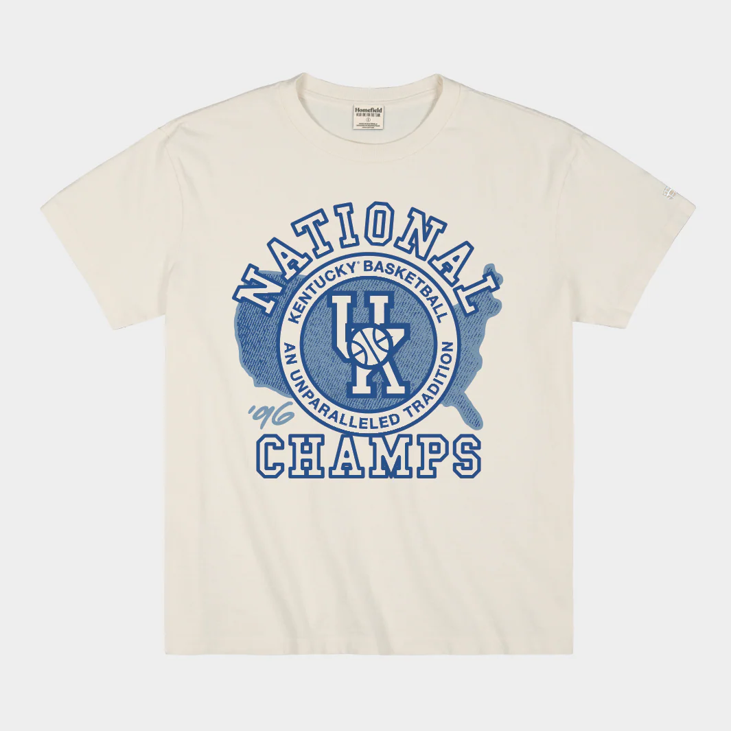Kentucky Basketball Unparalleled Tradition National Champs Vintage Heavyweight Tee