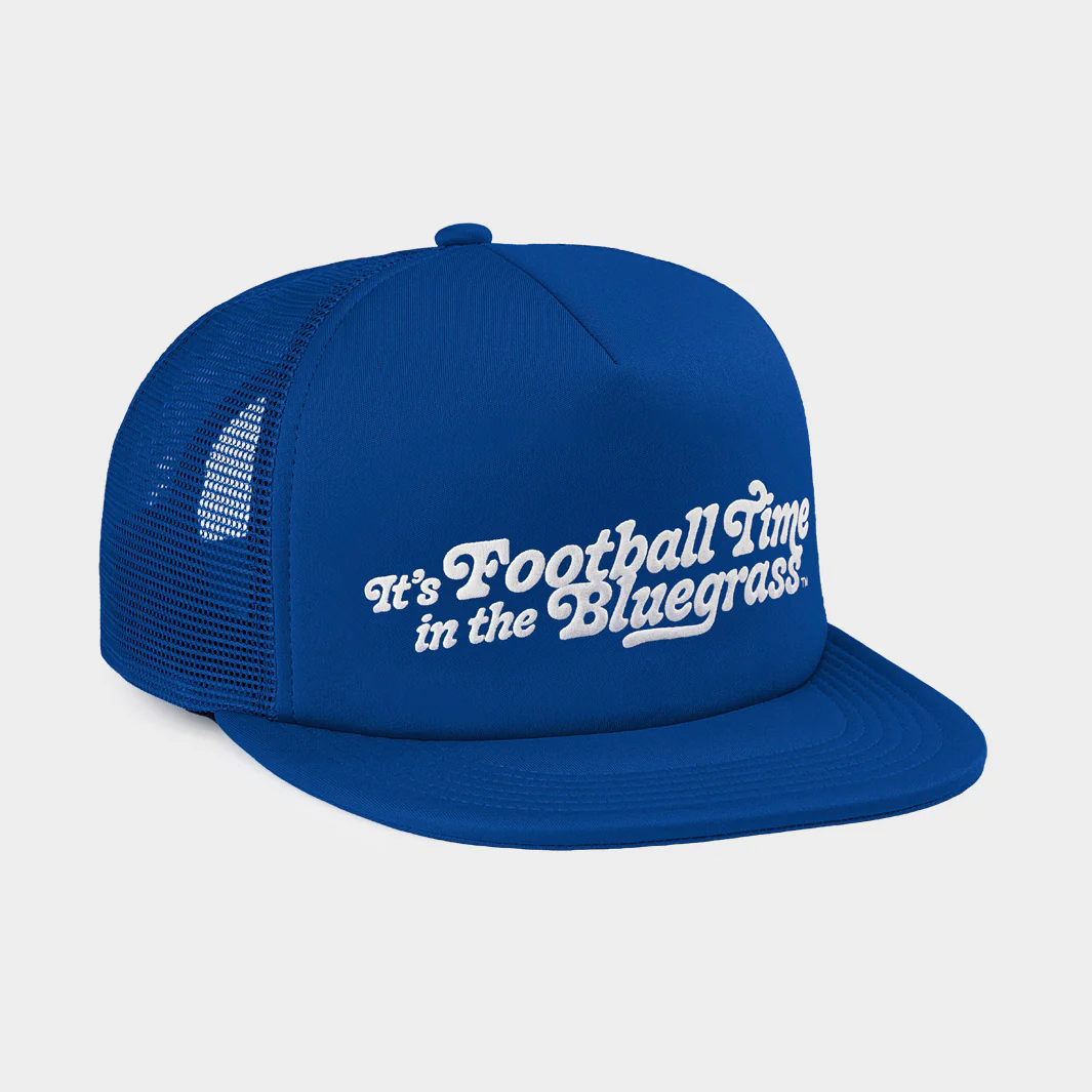 Kentucky UK "Bluegrass" Puff Ink Trucker Hat - Image 2