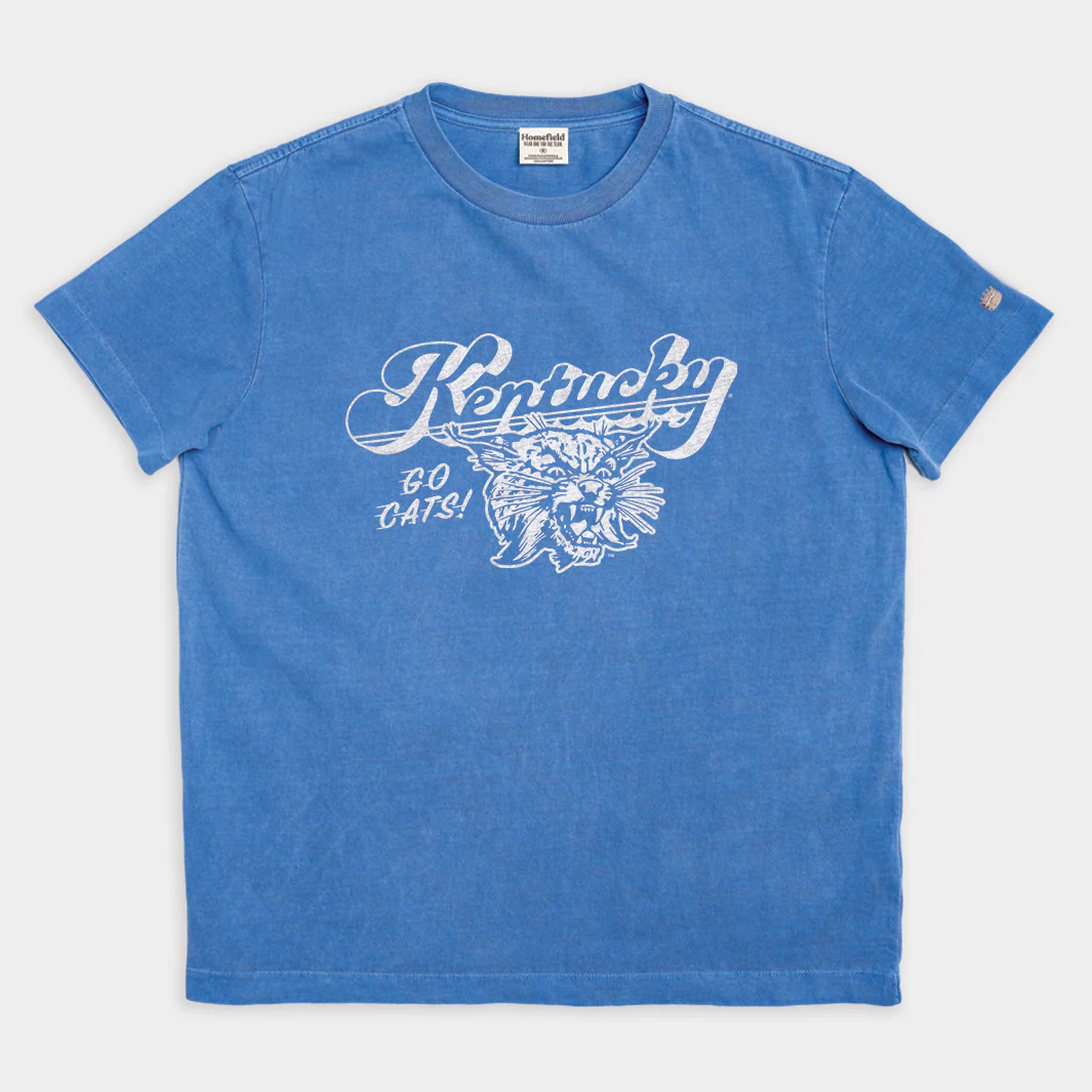 Kentucky Vintage Wildcat Logo Heavyweight Tee