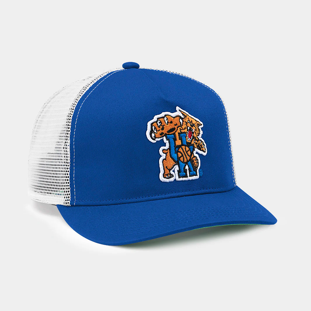 Kentucky Wildcats Basketball Logo Trucker Hat - Image 2