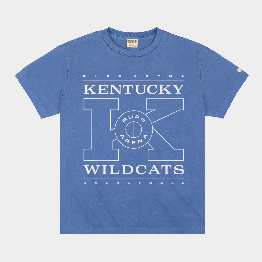 Kentucky Wildcats Basketball Rupp Arena Vintage Heavyweight Tee