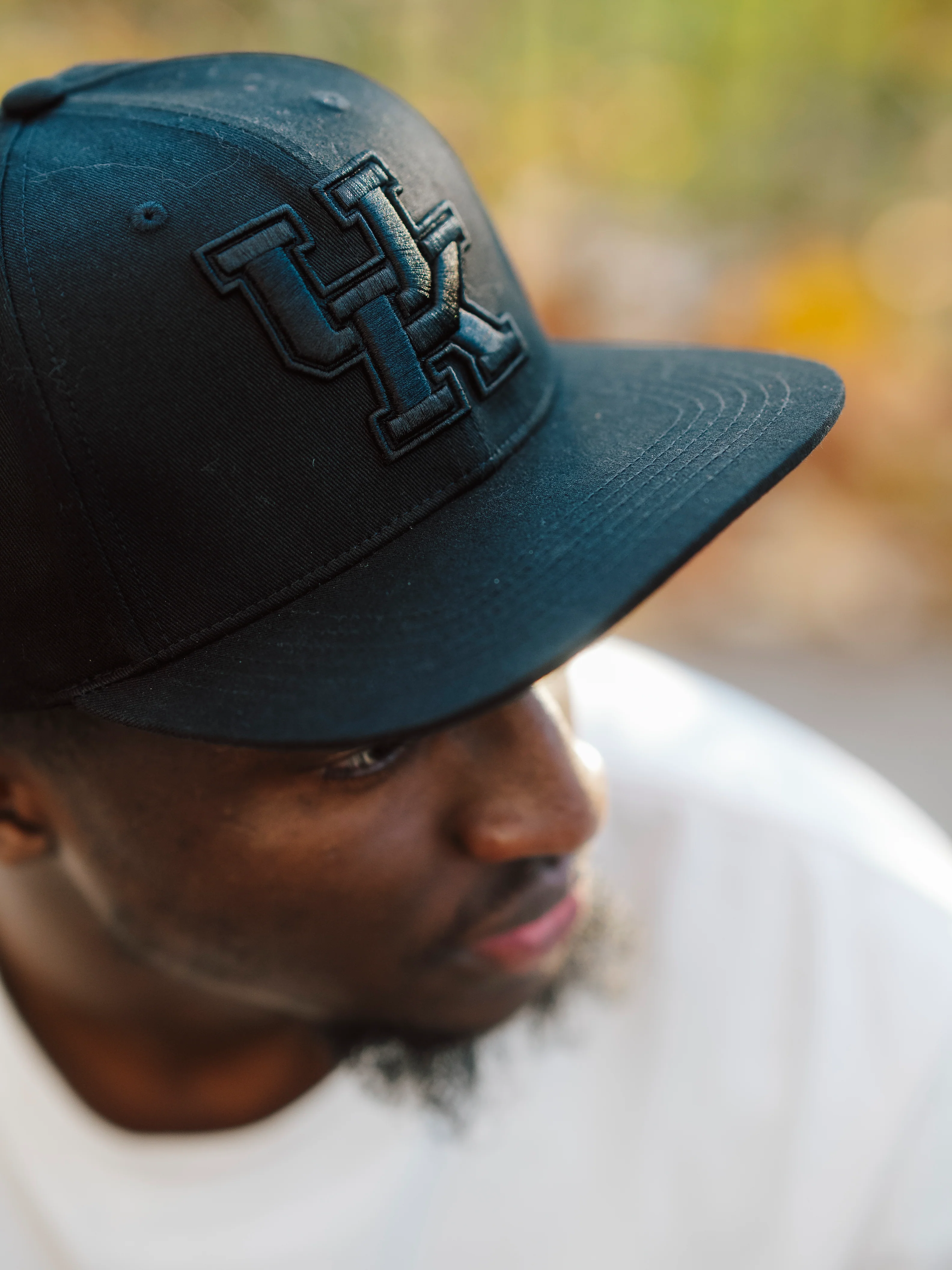 Kentucky Wildcats Logo Blackout Snapback Hat - Image 4