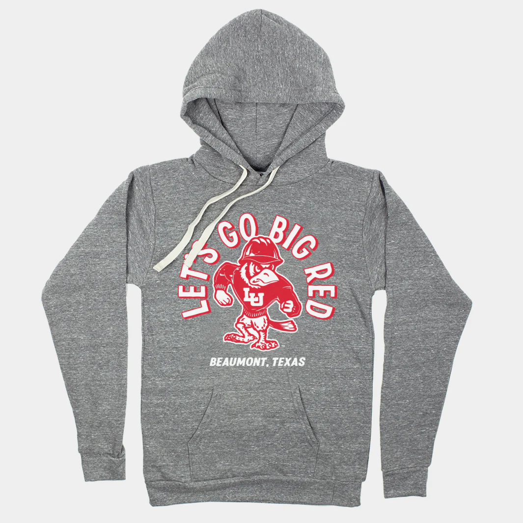 Lamar University "Big Red" Mascot Hoodie