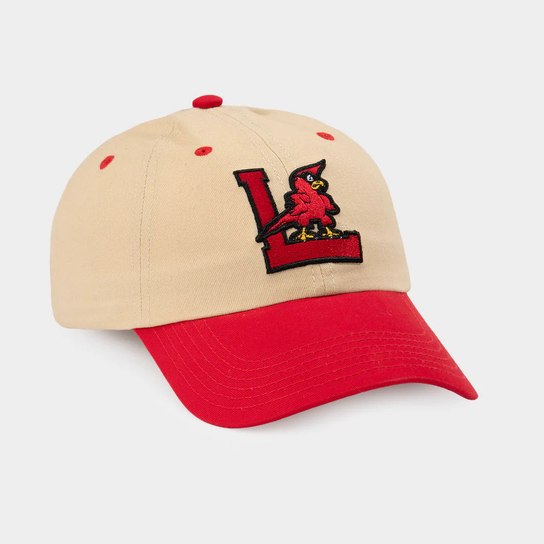 Louisville Cardinals 1953 Logo Two-Tone Dad Hat - Image 2