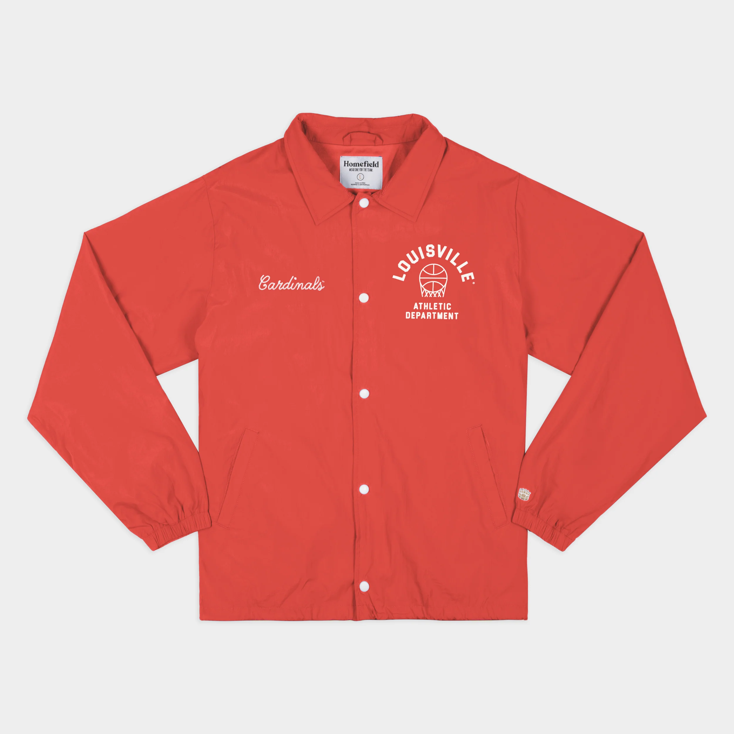 Louisville Cardinals Basketball 1970s Coaches Jacket