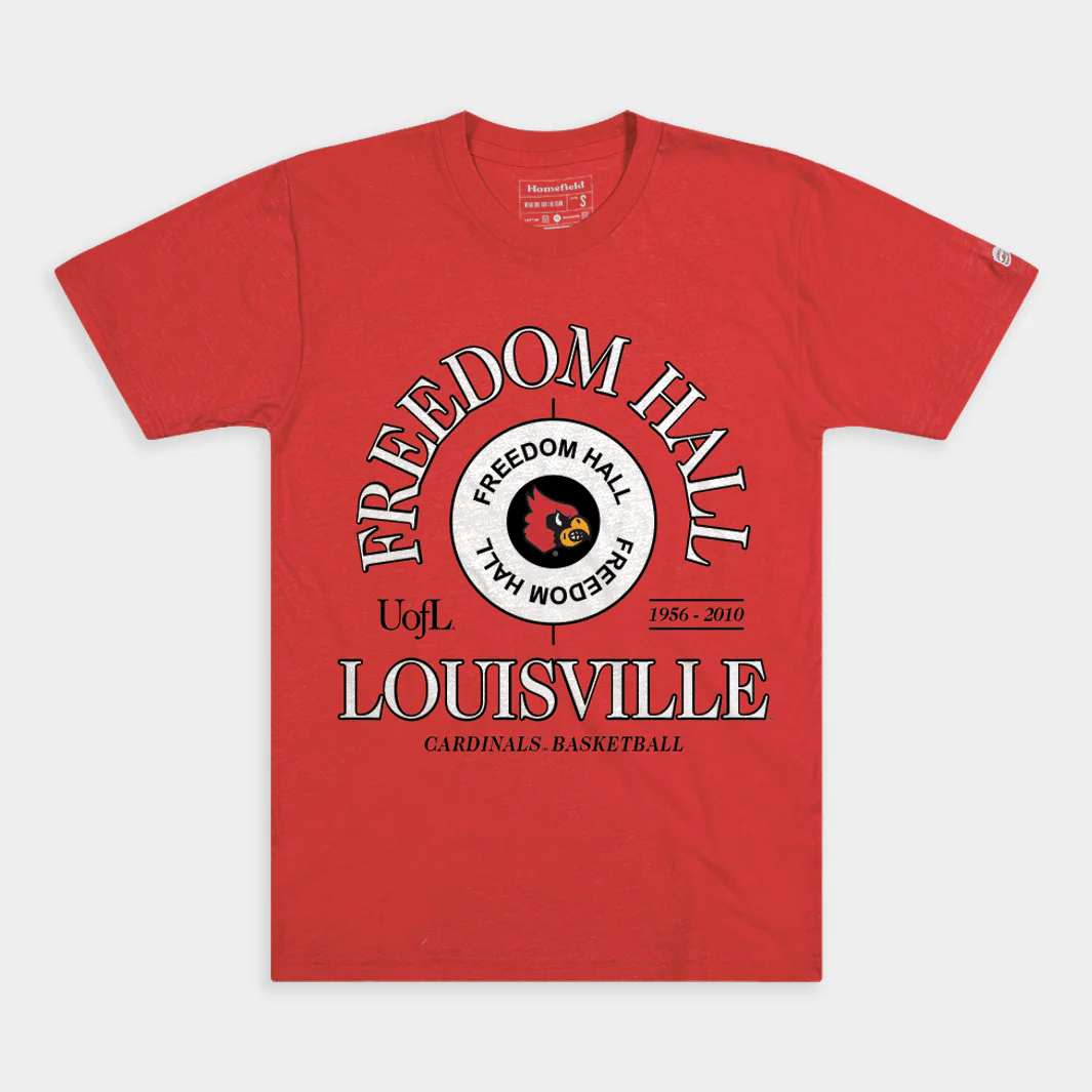 Louisville Cardinals Freedom Hall Tee