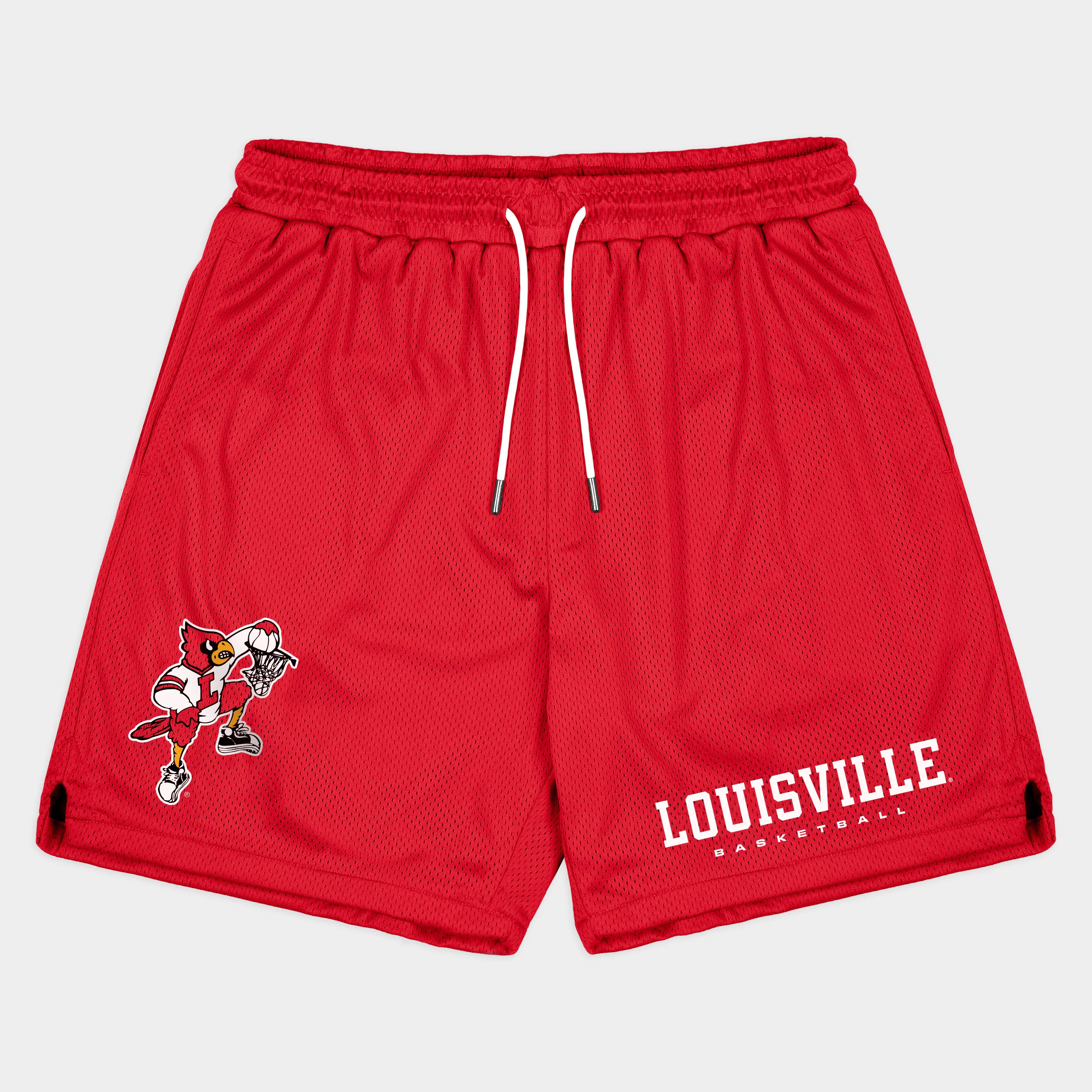 Louisville Cardinals Retro Mesh Shorts