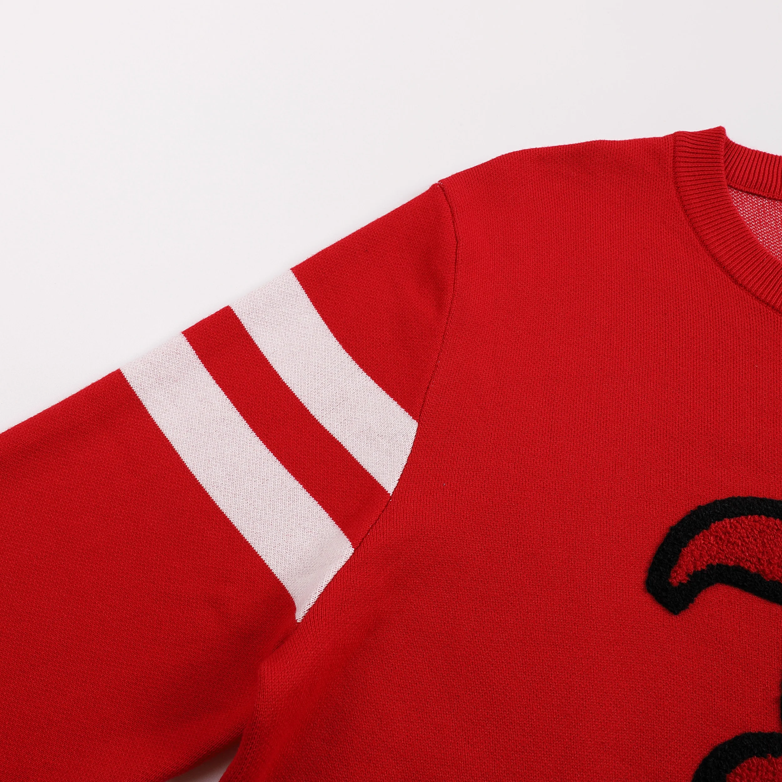 Louisville Cardinals Vintage Logo Knit Sweater - Image 5