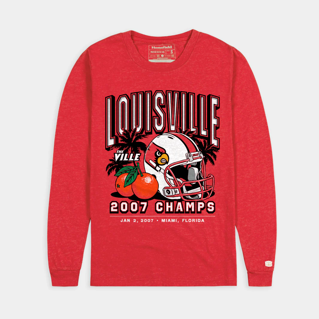 Louisville Football 2007 Oranges Long Sleeve