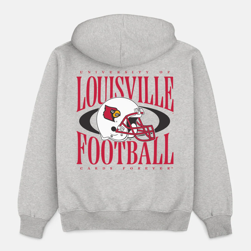 Louisville Football Kickoff Heavyweight Hoodie - Image 2