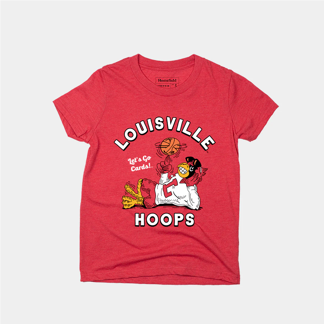 Retro Louisville Hoops Youth Tee