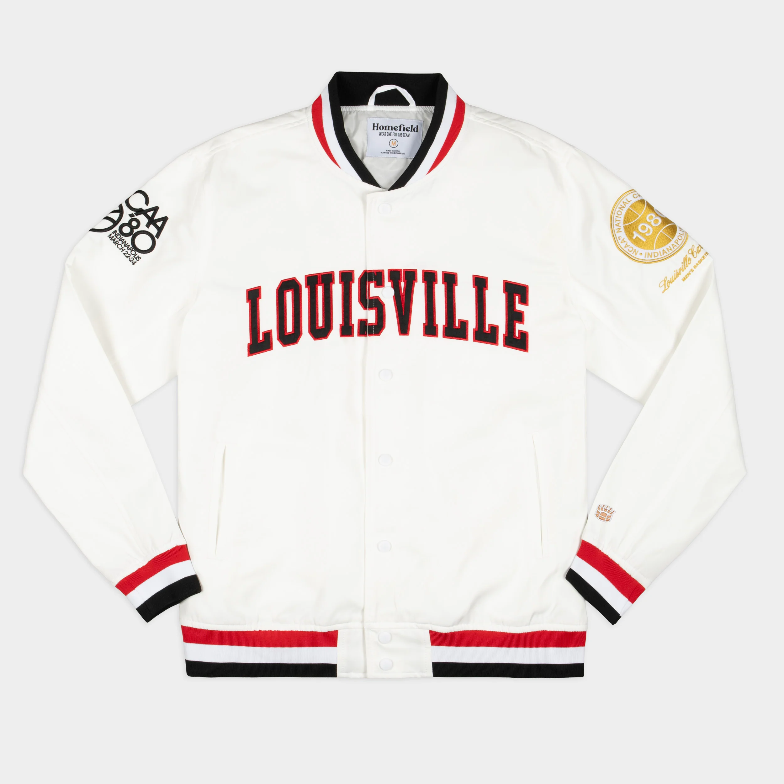 Louisville Men's Basketball 1980 National Champs Bomber Jacket