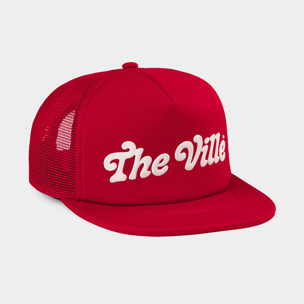 Louisville "The Ville" Puff Ink Trucker Hat - Image 2