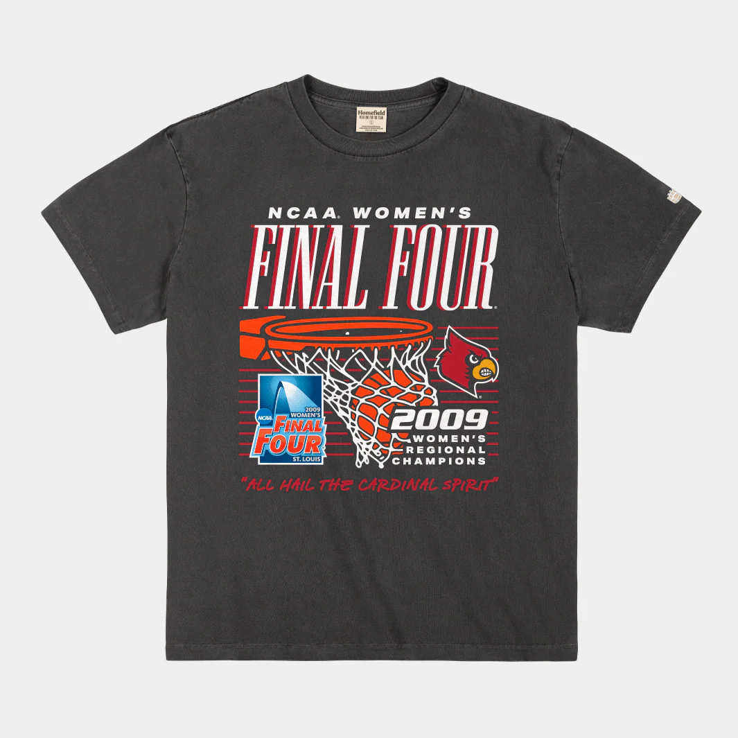 Louisville Women's Basketball 2009 Final Four Heavyweight Tee