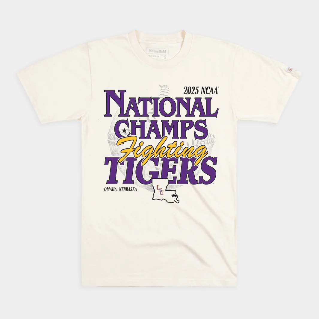 LSU 2025 Baseball National Champs Tee