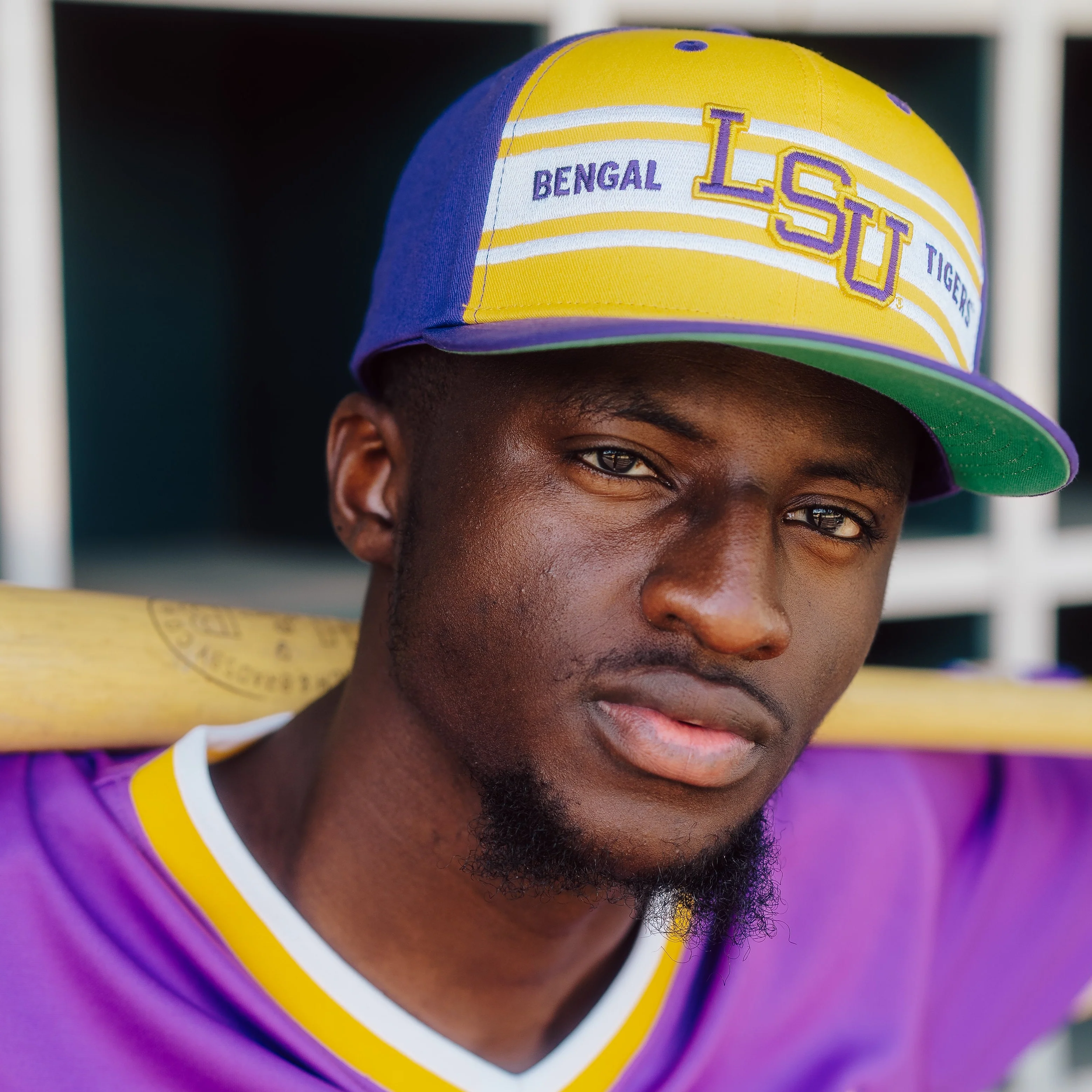 LSU Tigers Baseball 1980s Snapback - Image 4