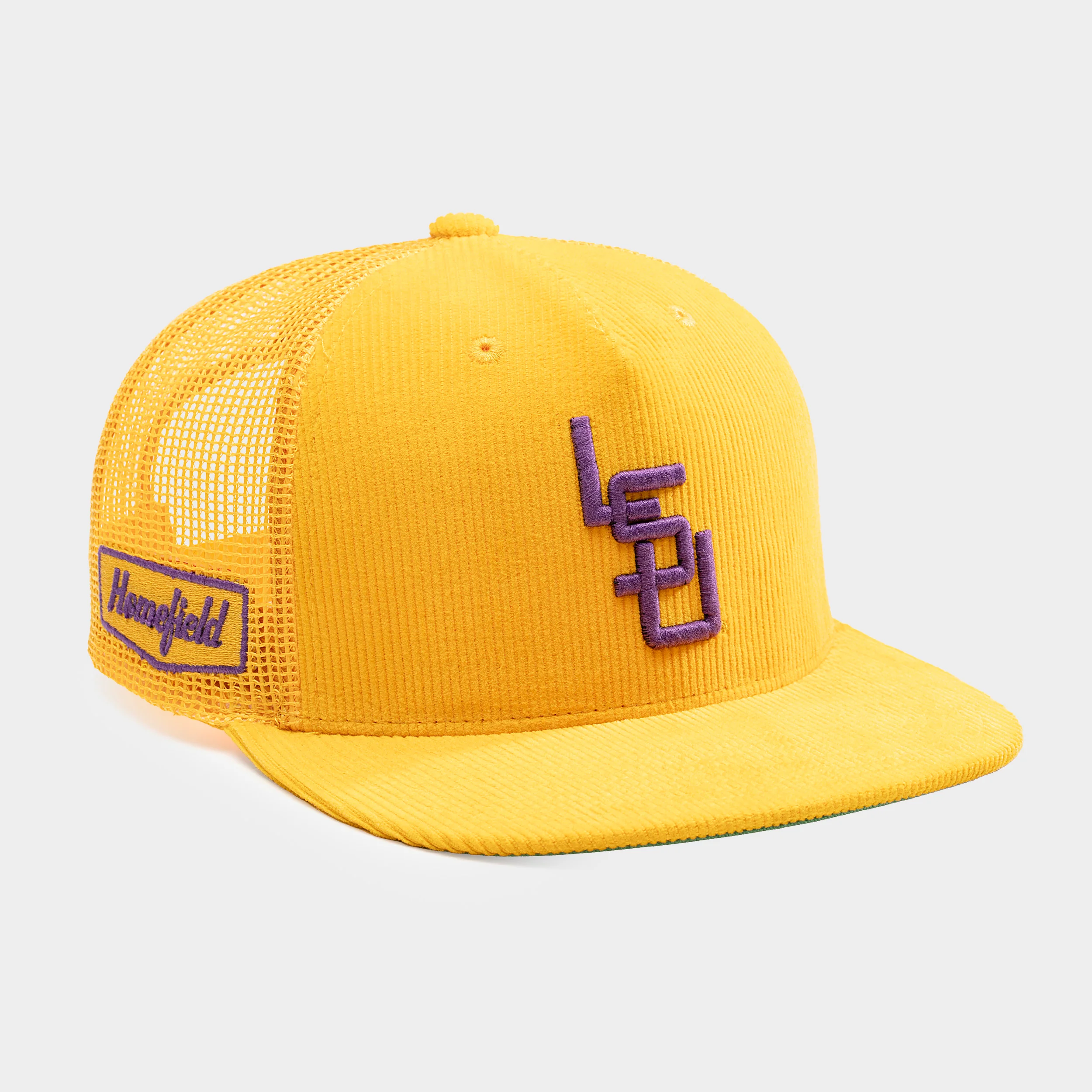 LSU Tigers Corduroy Trucker Hat - Image 2