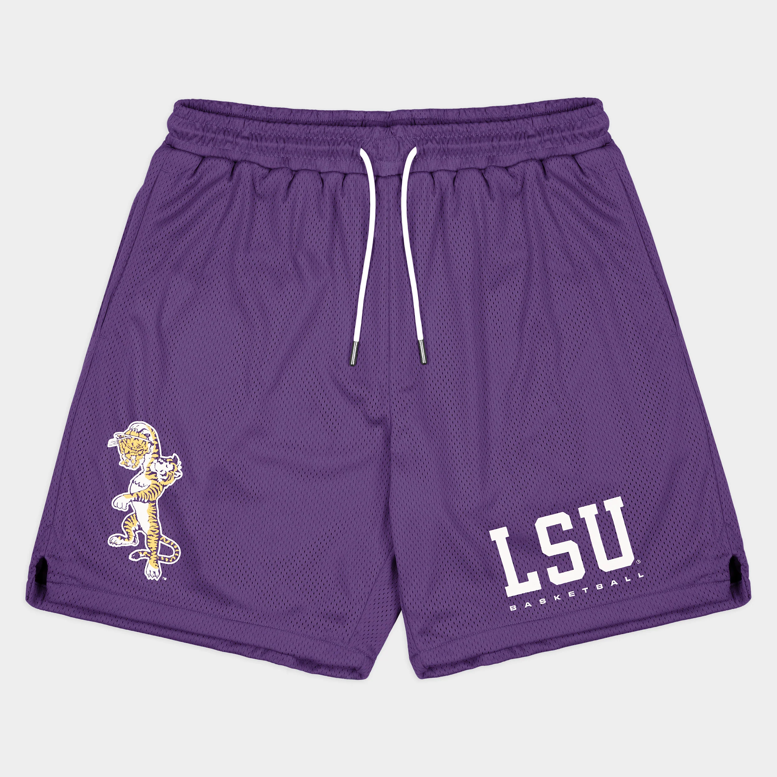 LSU Tigers Retro Mesh Shorts