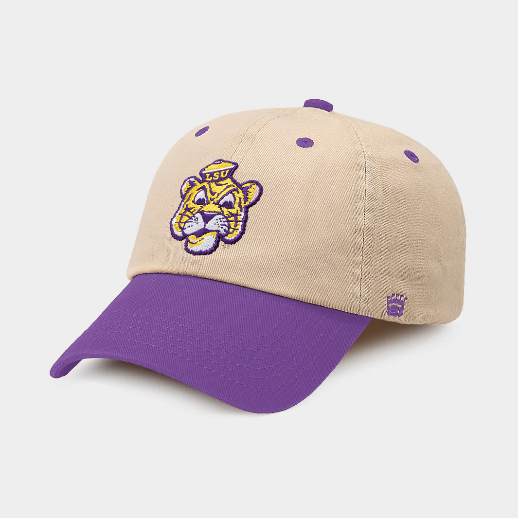 LSU Tigers Sailor Logo Two-Tone Dad Hat