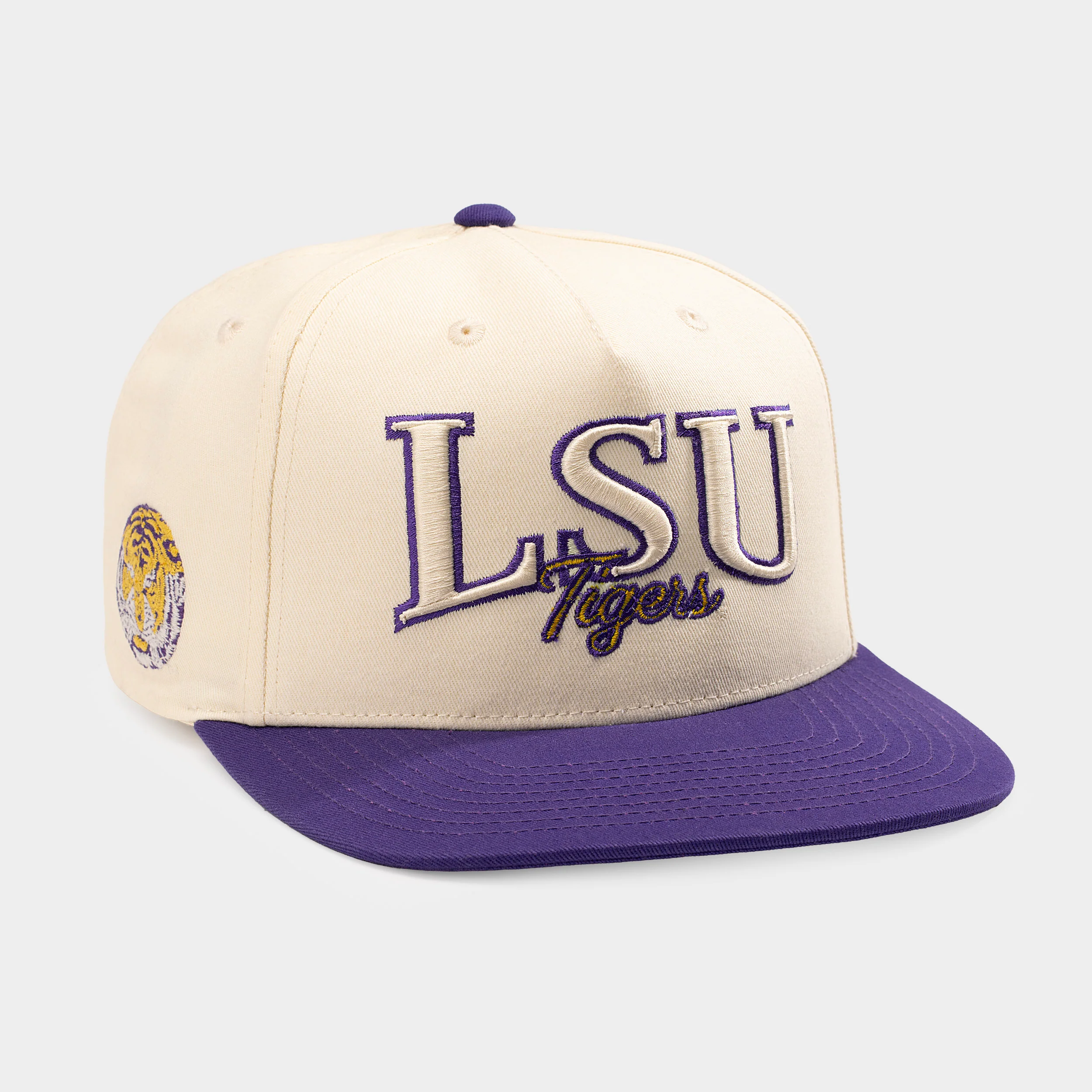 LSU Tigers Two-Tone Snapback Hat - Image 2
