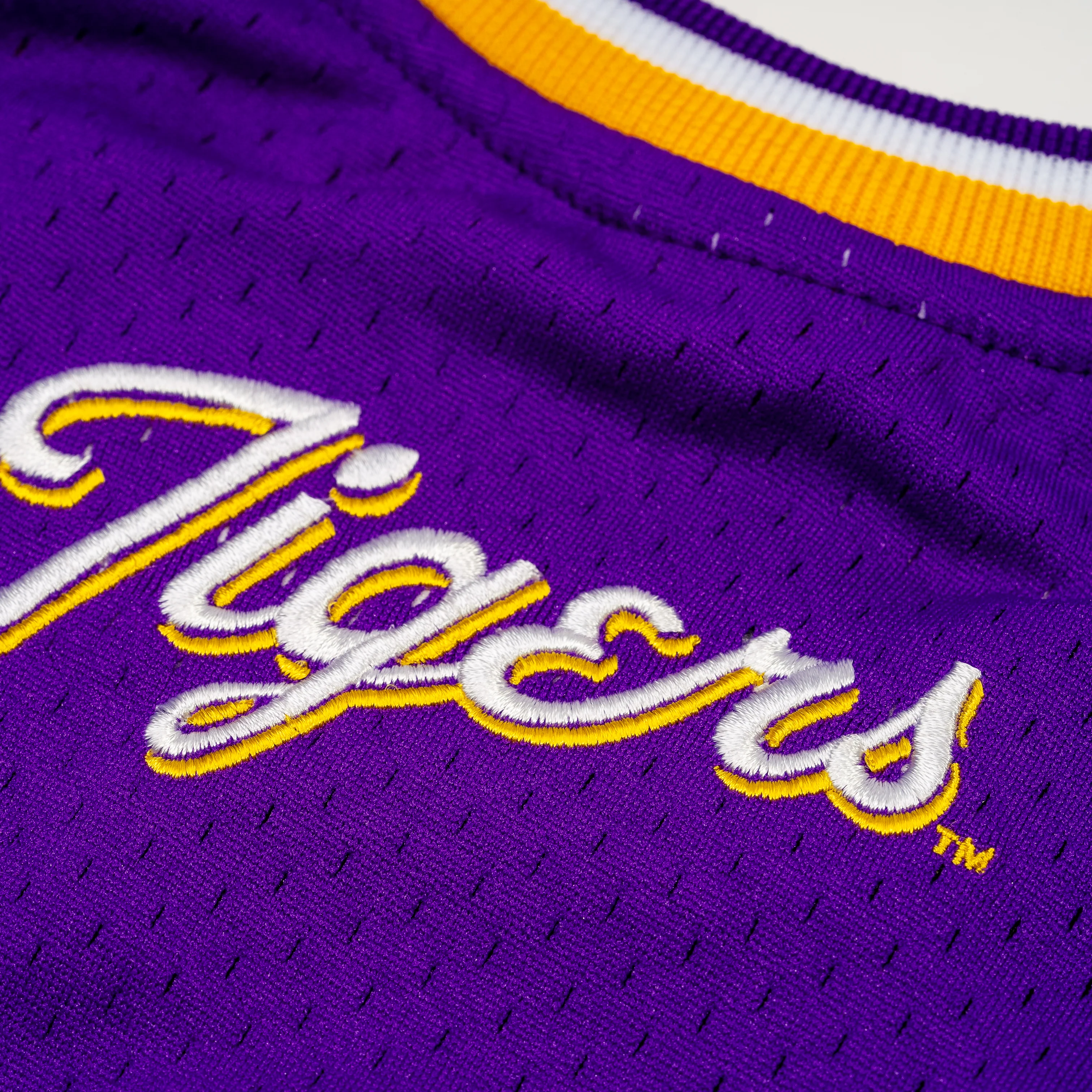 LSU Tigers Vintage Replica Basketball Jersey - Image 3