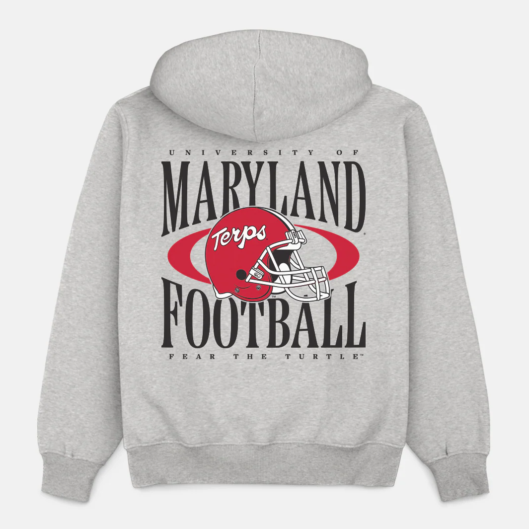 Maryland Football Kickoff Heavyweight Hoodie - Image 2