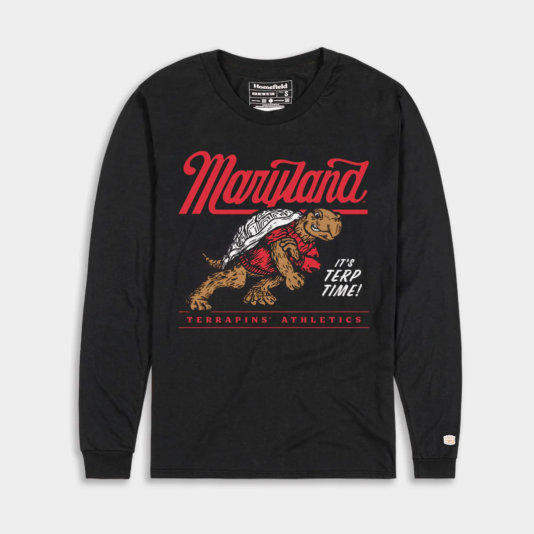 Maryland Football "It's Terp Time" Long Sleeve