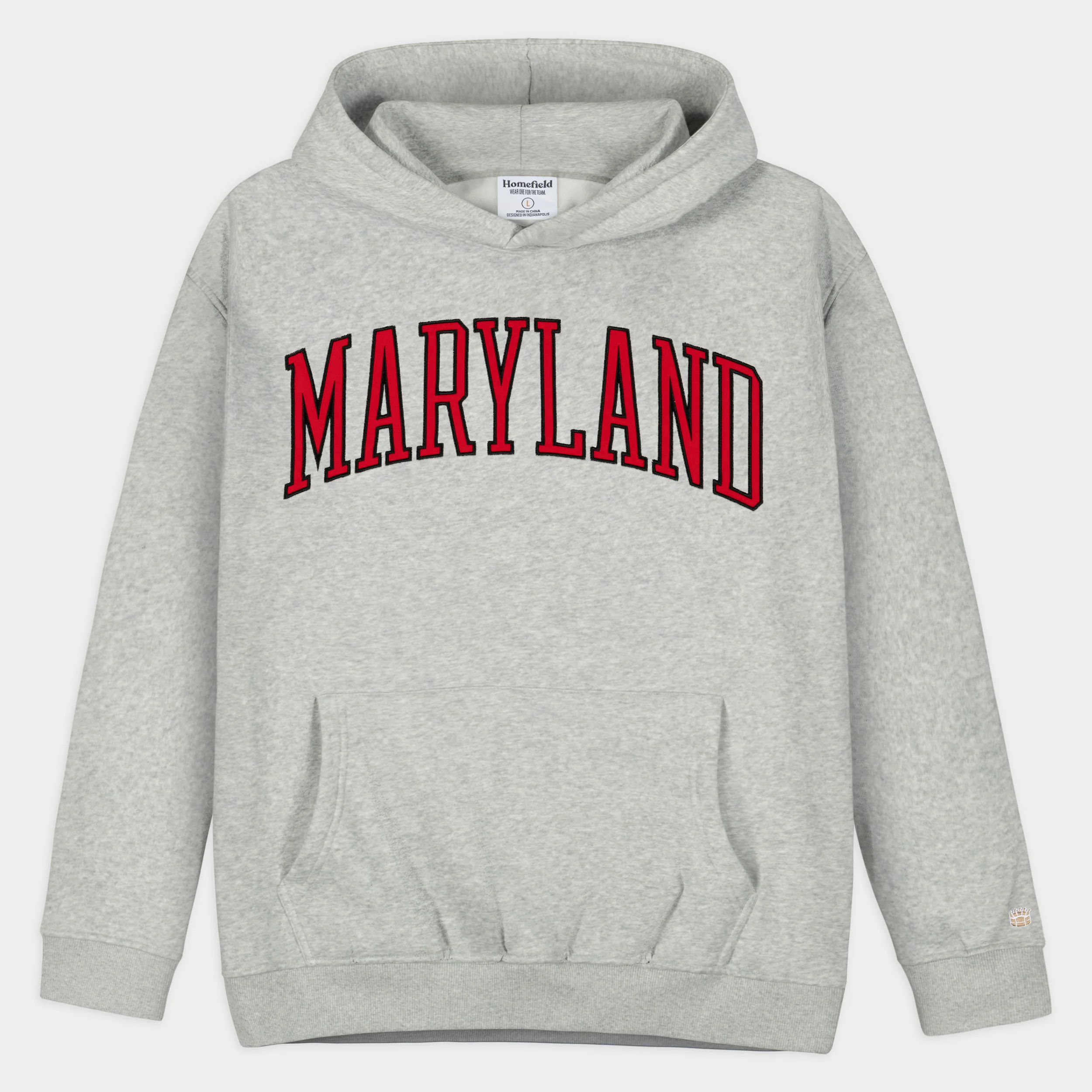 Maryland Terrapins 1980s Applique Heavyweight Hoodie