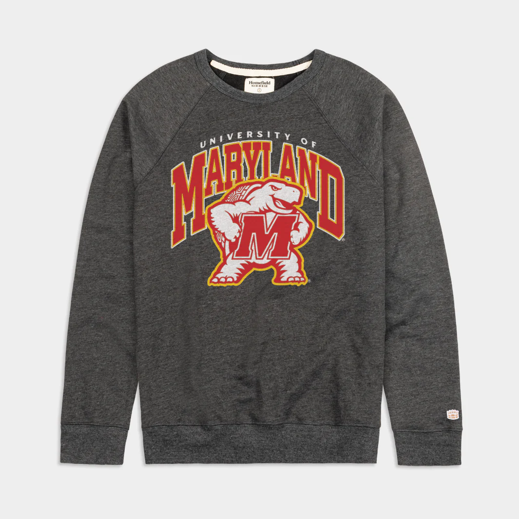 Maryland Terrapins Retro Crewneck