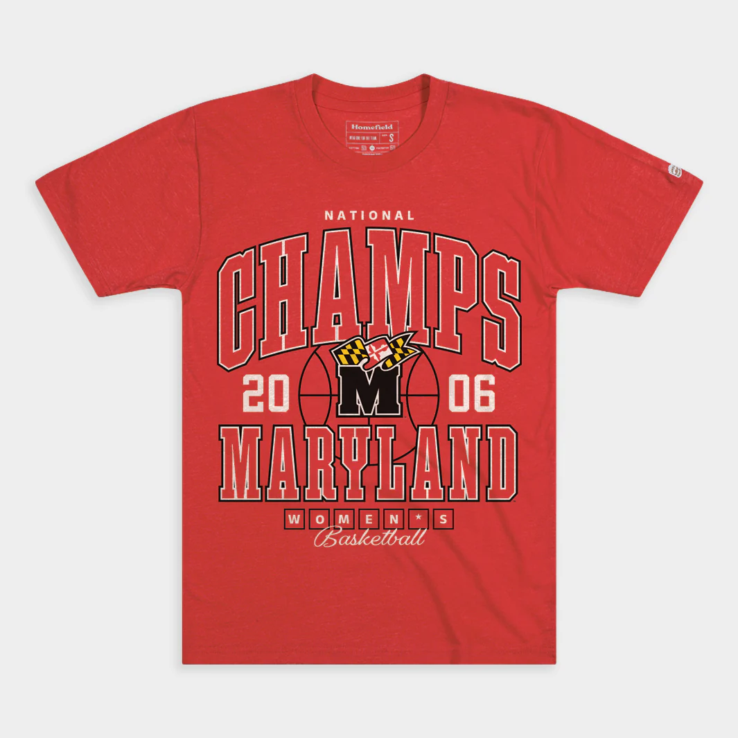 Maryland Women's Basketball 2006 National Champs Tee