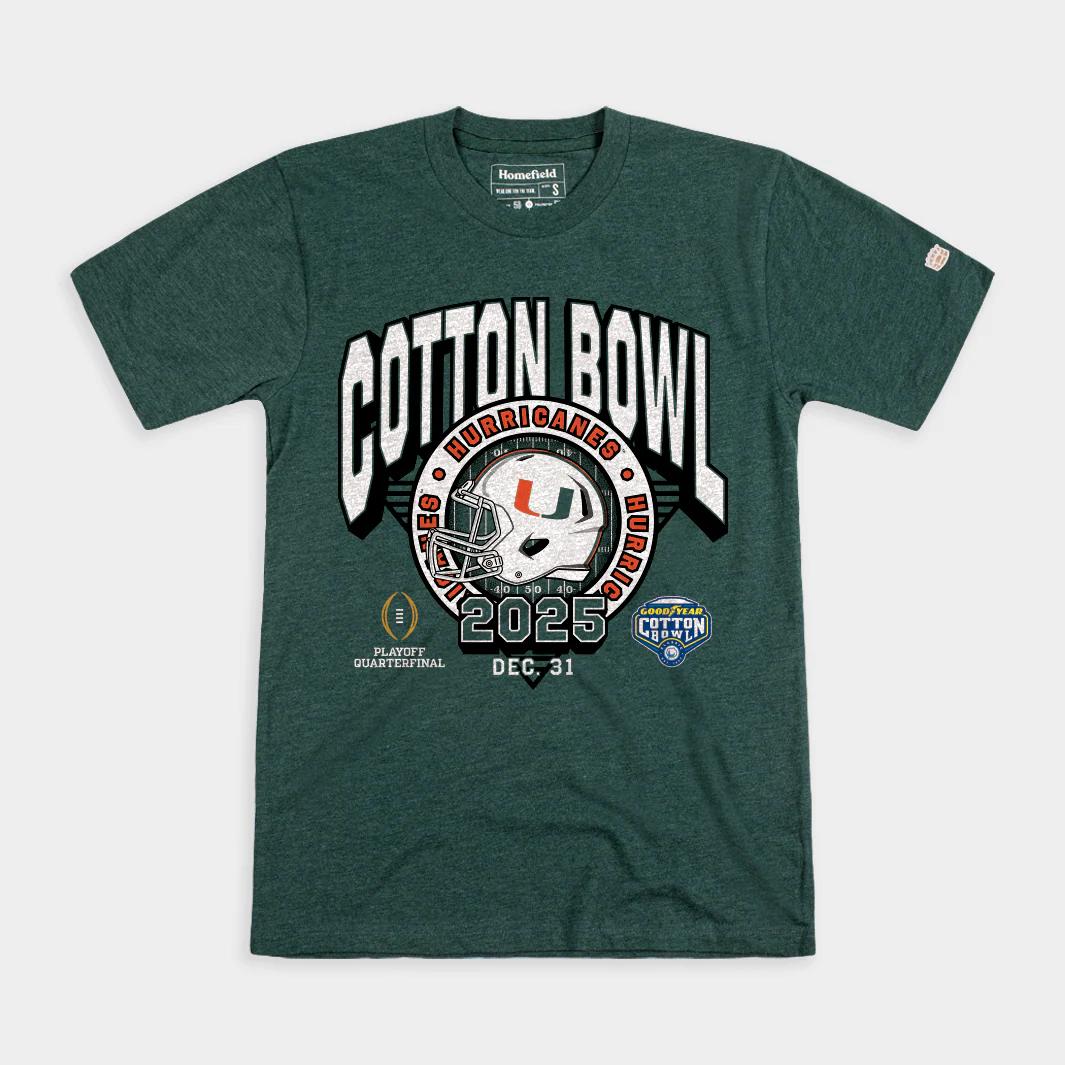 Miami 2025 Cotton Bowl Tee