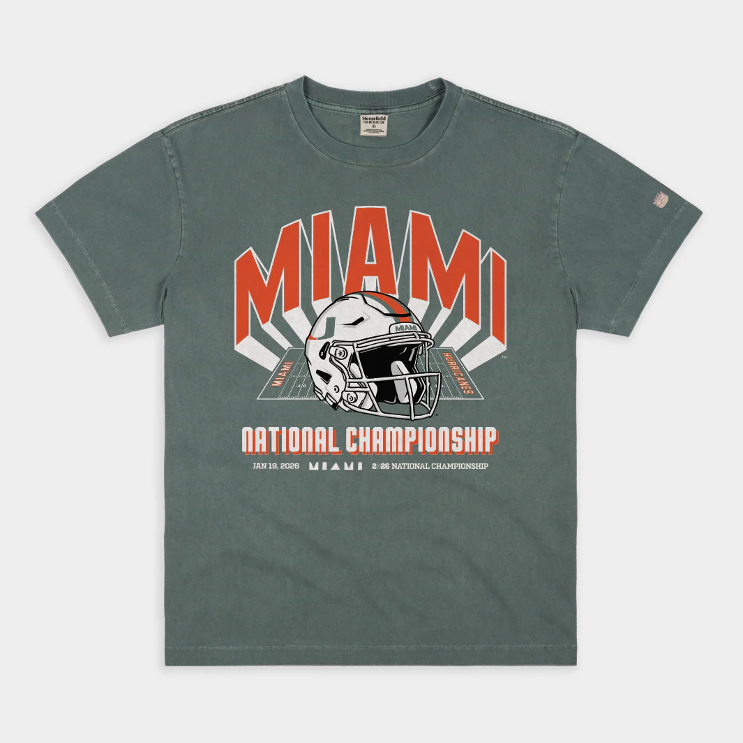 Miami 2026 CFP National Championship Game Heavyweight Tee