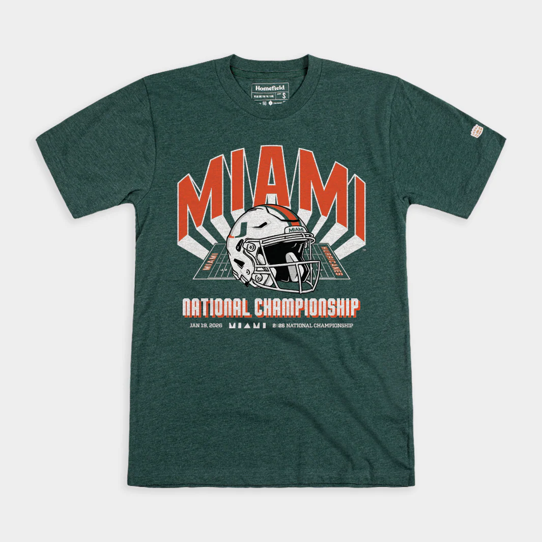 Miami 2026 CFP National Championship Game Tee