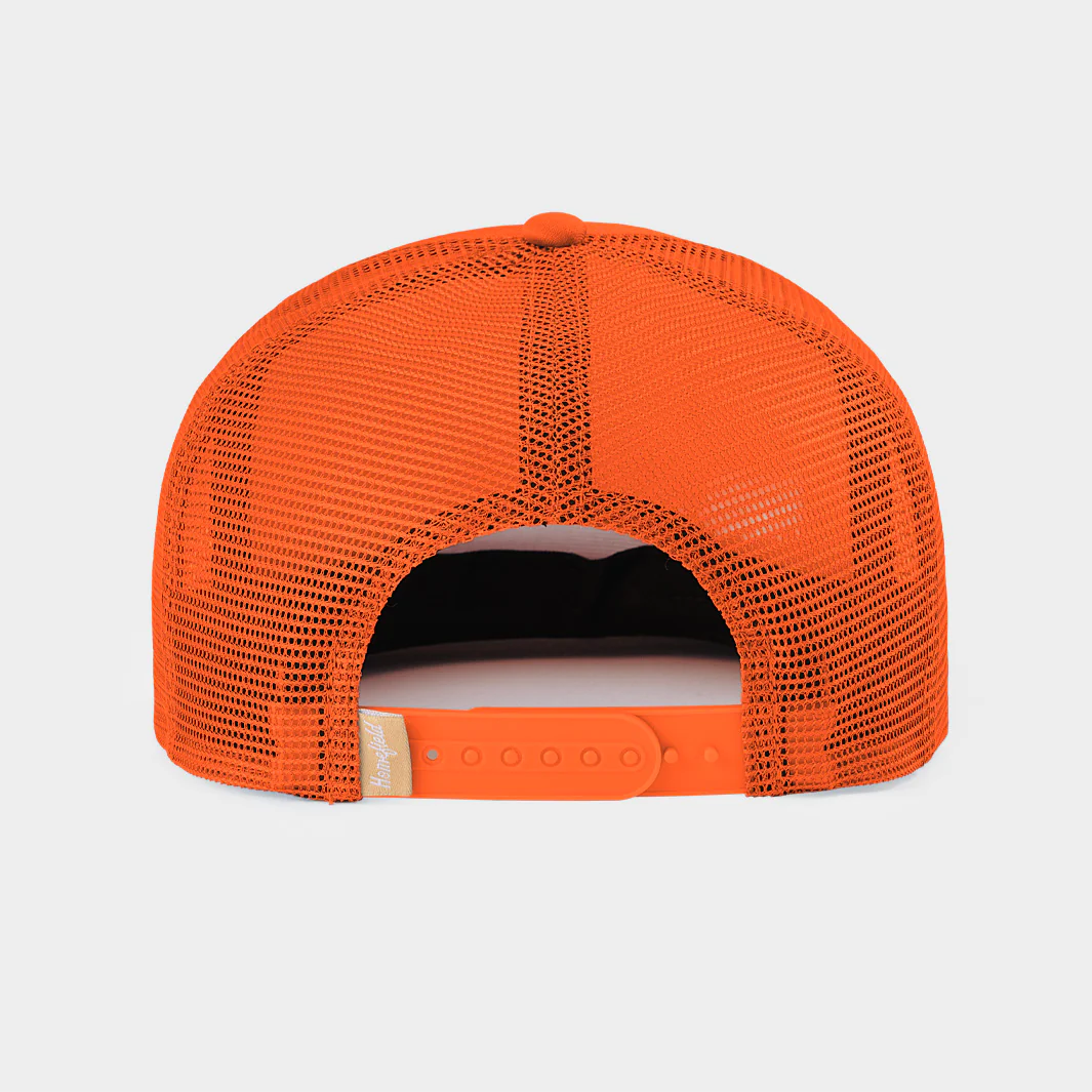 Miami "Hurricane Warning" Puff Ink Trucker Hat - Image 3