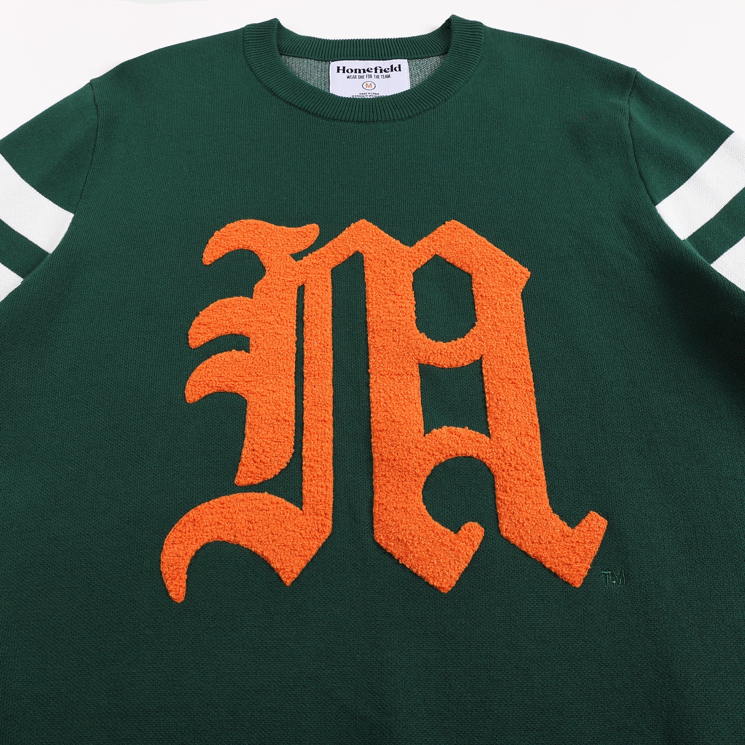 Miami Hurricanes Vintage Logo Knit Sweater - Image 3