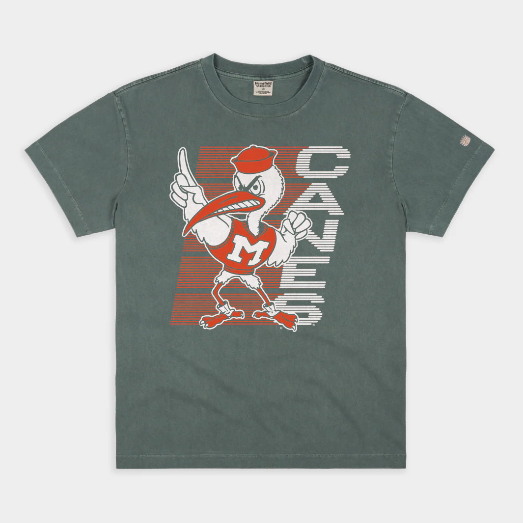 Miami Hurricanes Vintage Sebastian Heavyweight Tee