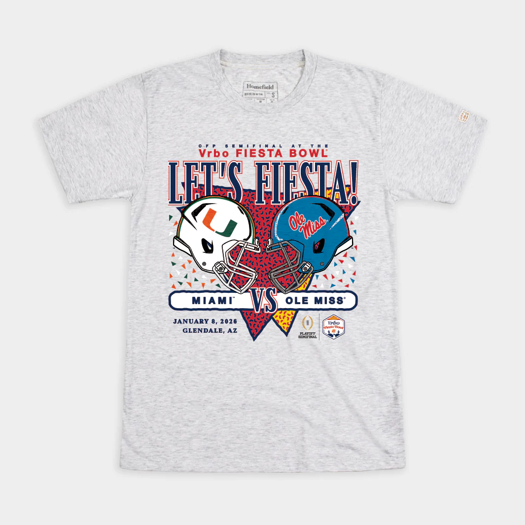 Miami vs. Ole Miss 2026 Fiesta Bowl Tee
