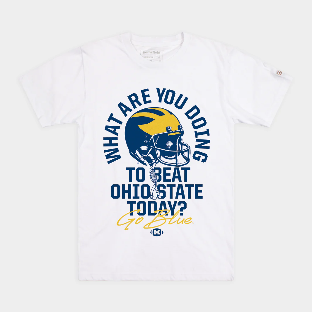 Michigan "Beat Ohio State" The Game Rivalry Tee