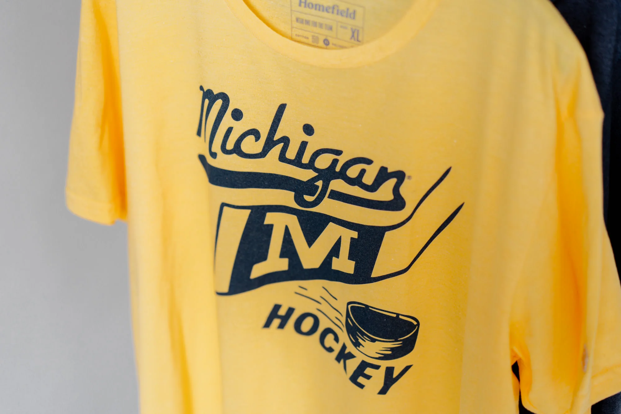Michigan Hockey Retro Tee - Image 2