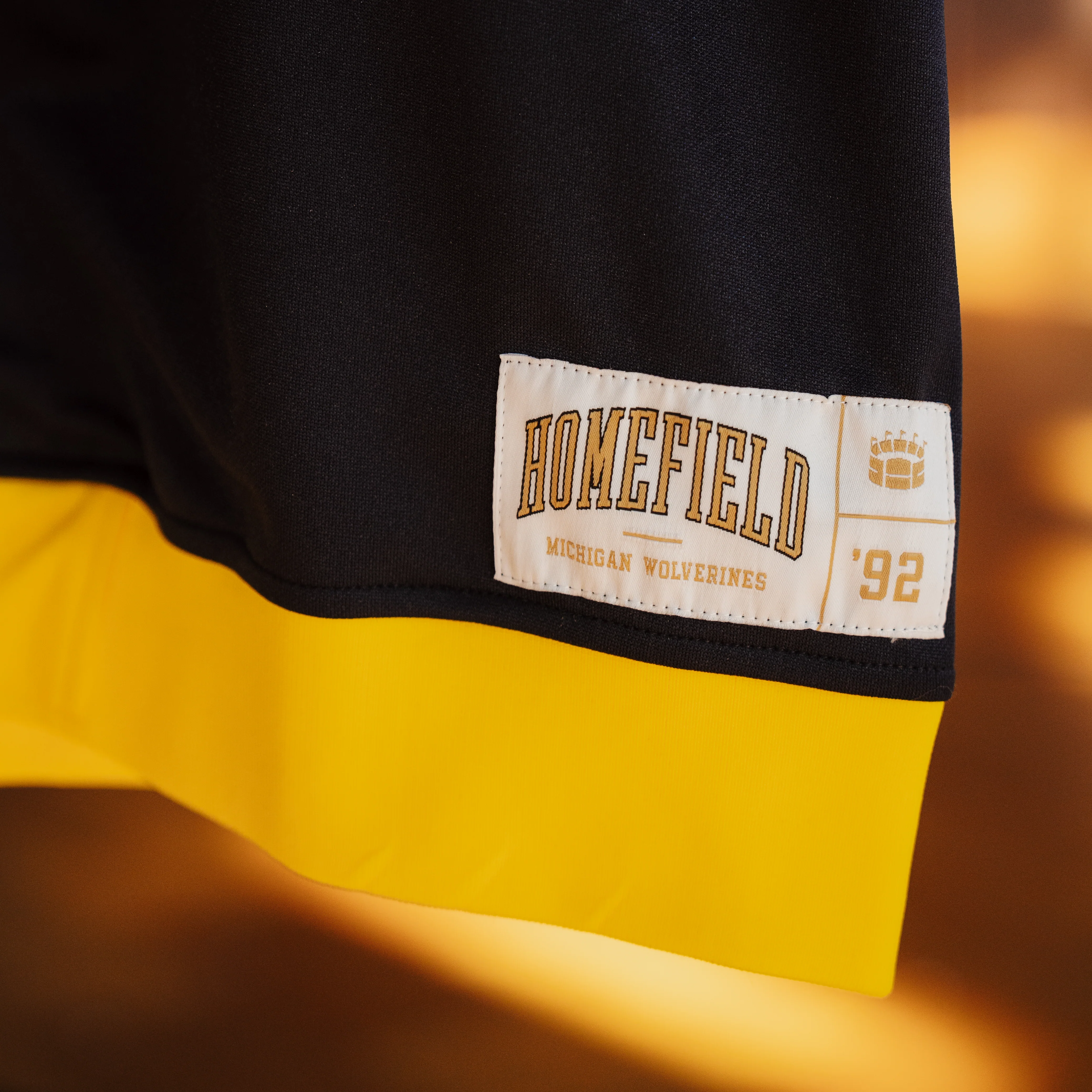 Michigan Men's Basketball 1992 Vintage Shooting Shirt - Image 5