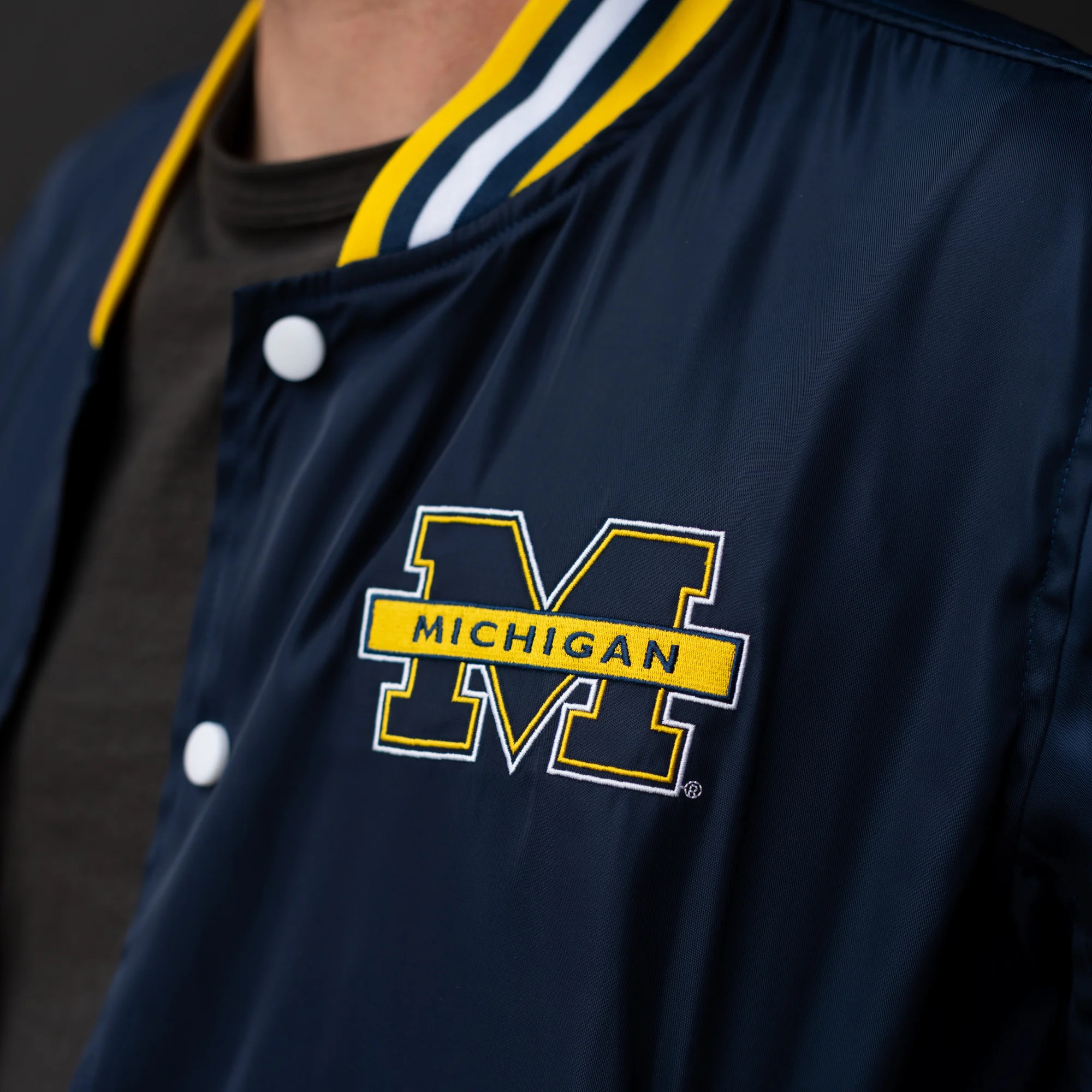 Michigan Retro Bomber Jacket - Image 3