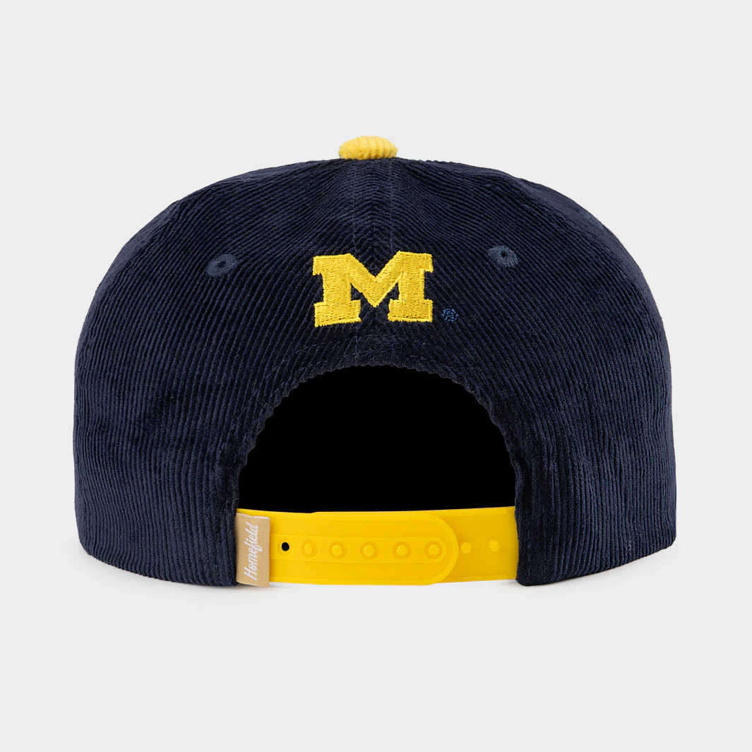 Michigan Sailor Hat Wolverine Corduroy Hat - Image 3